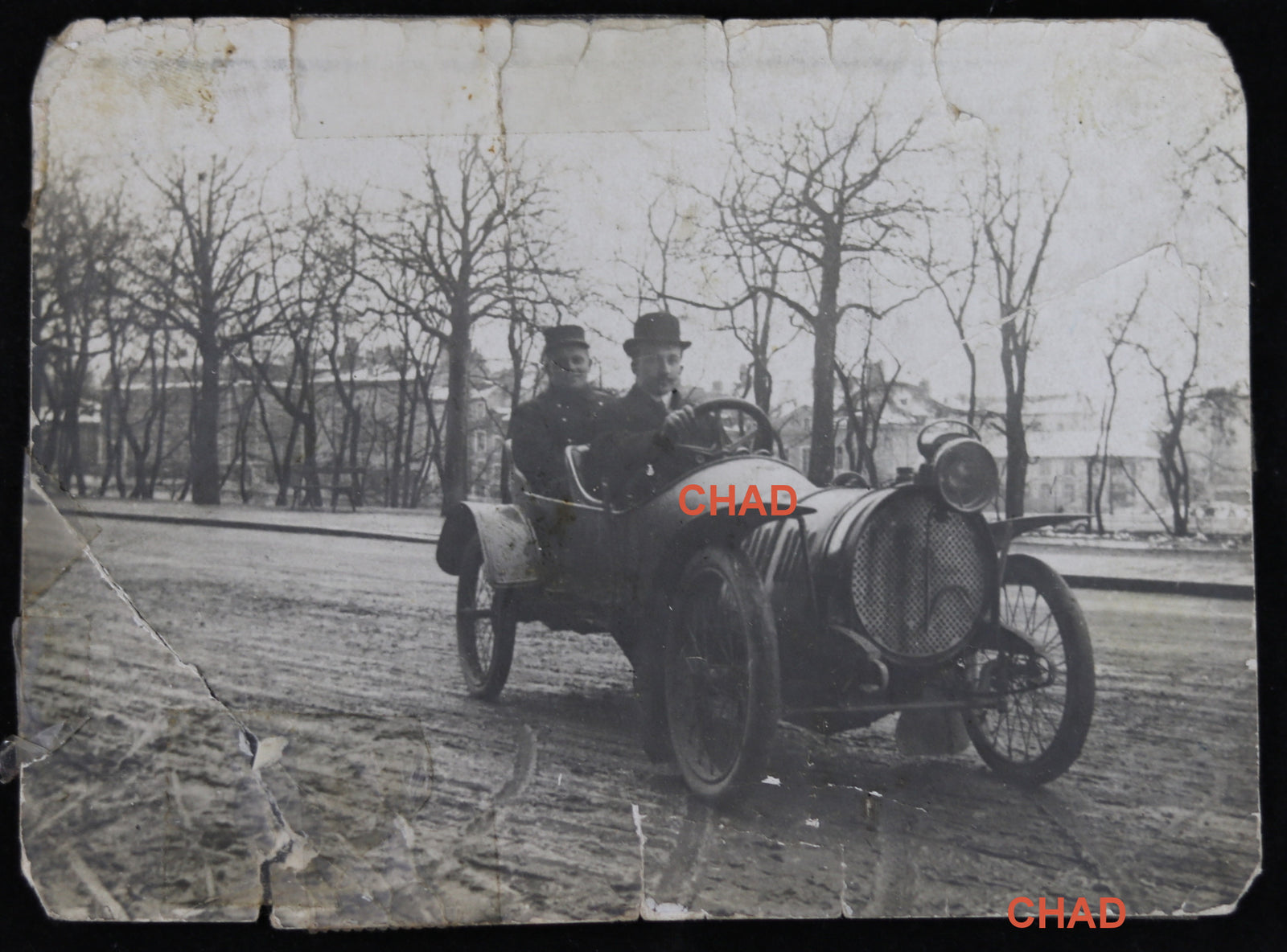 @1900 photo automobile français? - French? car