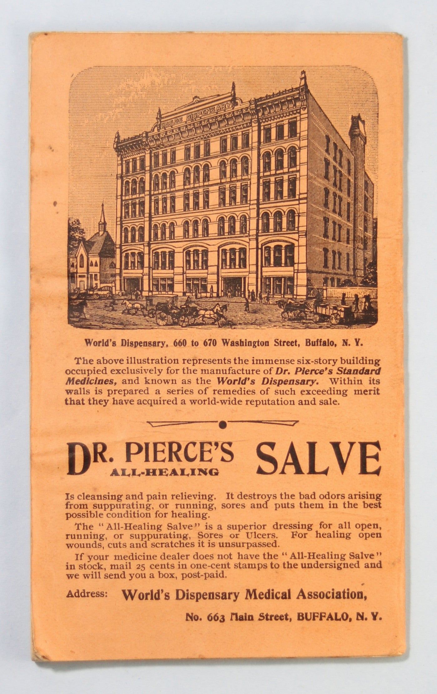1901 Dr. Pierce’s Memorandum & Account Book for Farmers, Mechanics 