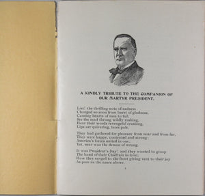 1901 pamphlet poems death Pres. McKinley and religious, Connecticut