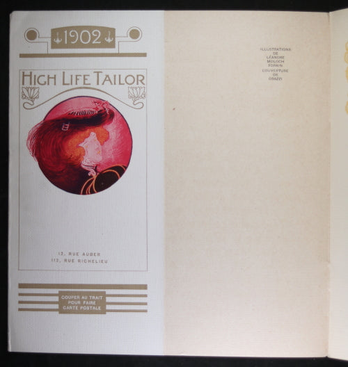 1902 Paris catalogue mode ‘High-Life Tailor’ illustrations Art Nouveau