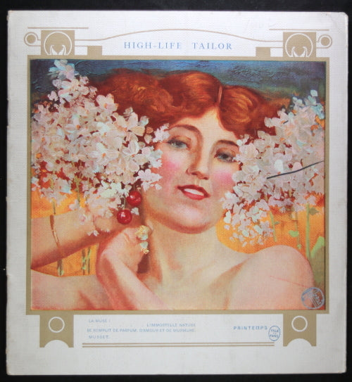 1902 Paris catalogue mode ‘High-Life Tailor’ illustrations Art Nouveau