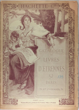 1903 Paris Hachette et Cie. catalogue des Livres d’Étrennes