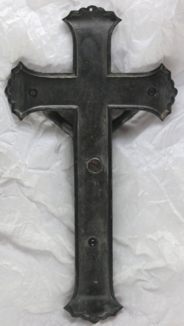 1904 Canada coffin plaque, cross and photo (Louis Descrochers)
