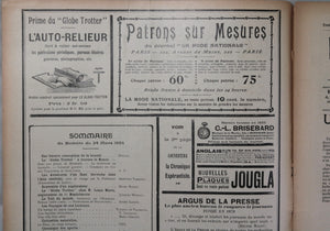 1904 France deux journaux d’aventures 'Le Globe Trotter' #111 et #112