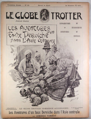 1904 France deux journaux d’aventures 'Le Globe Trotter' #111 et #112