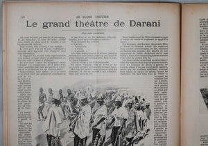 1904 France deux journaux d’aventures 'Le Globe Trotter' #113 et #114