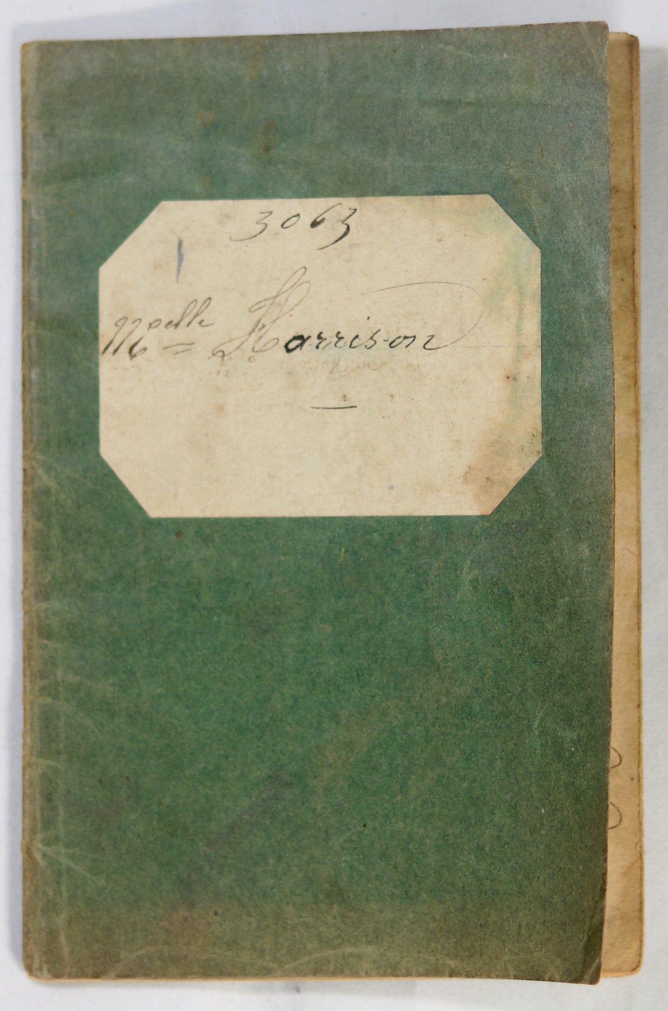 1904 13 y.o. English girl's apprenticeship booklet - Paris