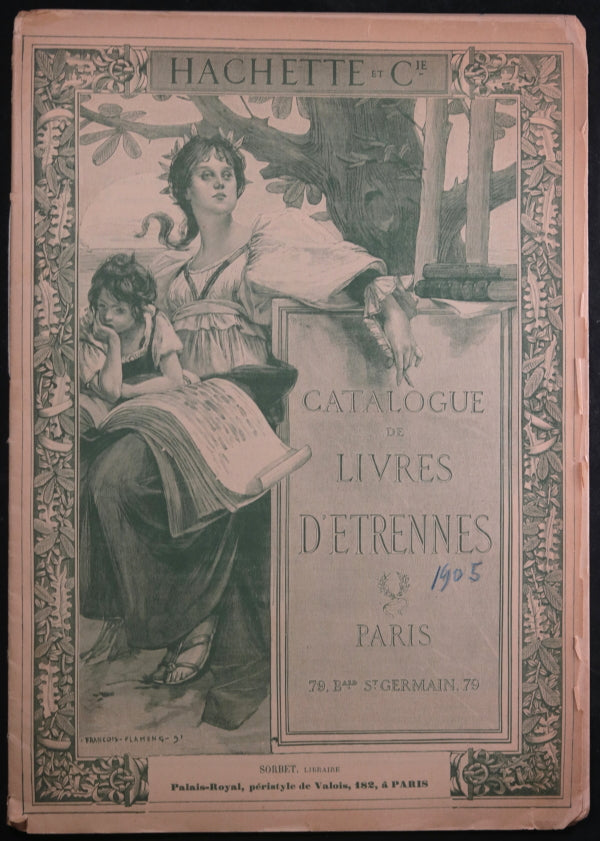 1905 Paris Hachette et Cie. catalogue des Livres d’Étrennes