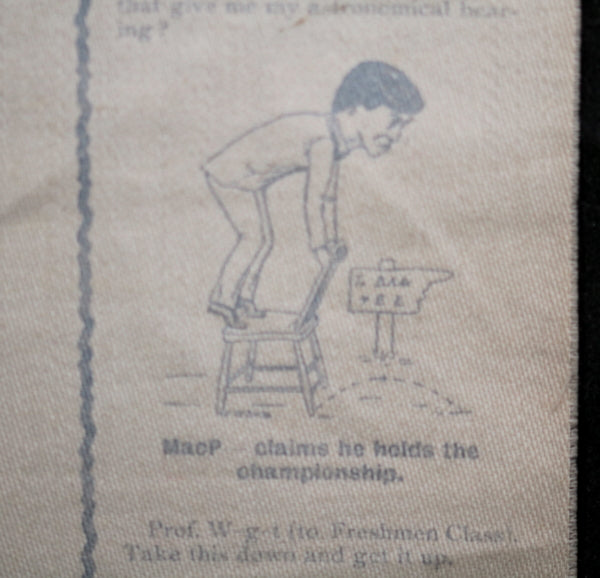 1906 fancy menu for dinner,  Faculty of Engineering University of Toronto