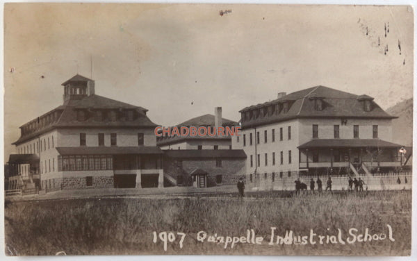 1907 Canada photo postcard Qu’Appelle Industrial School, Lebret SK