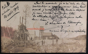 1907 Canada photo postcard, Cobalt Ontario, Foster mine site
