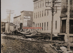 1908 Canada photo postcard Prospect Hotel mining town Cobalt Ontario