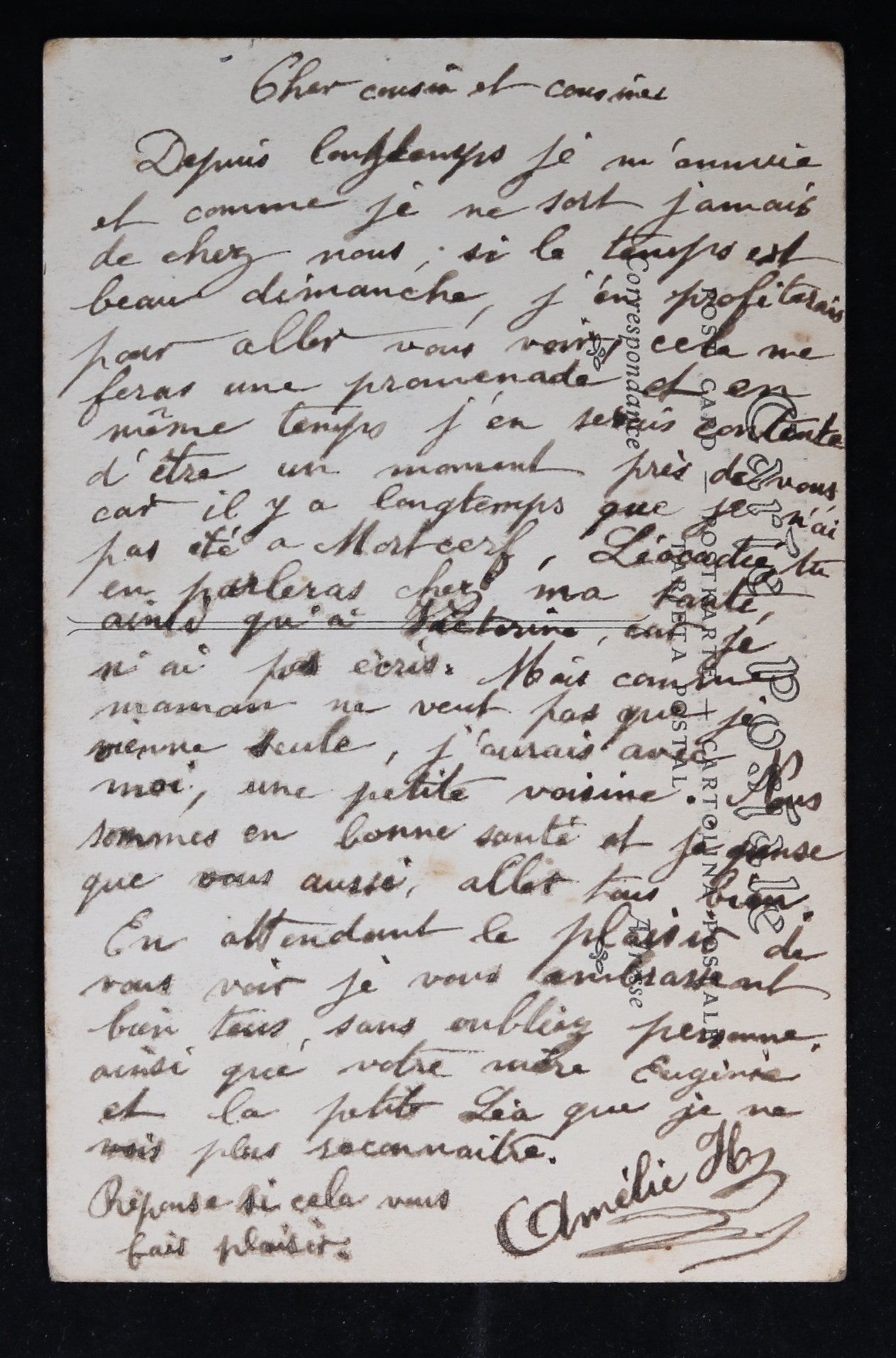 @1908 CP France photo l’Aéroplane Wright et son pylône de lancement