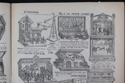 1909 Paris catalogue des Jouets Étrennes ‘A La Place Clichy’ 1909 Paris catalogue des Jouets Étrennes ‘A La Place Clichy’