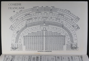 1909 programme officiel ‘Le Misanthrope’ Comédie Française Paris