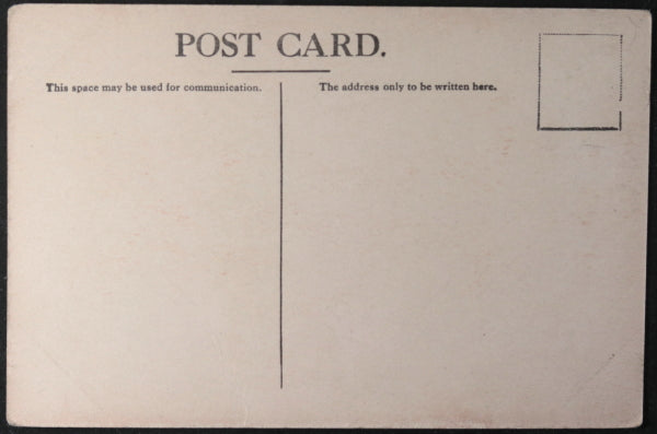 1910 USA humorous baseball postcard ‘A high ball'