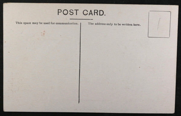 1910 USA postcard baseball, two couples kissing ‘LINE HIT’