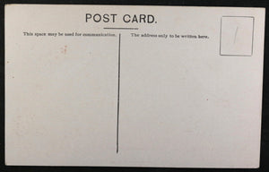 1910 USA postcard baseball, two couples kissing ‘LINE HIT’