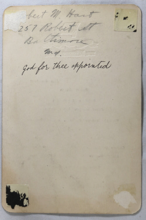 1910 menu card for S.S. Minnetonka transatlantic trip