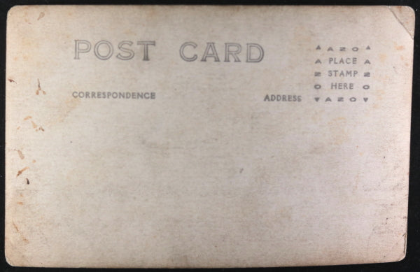 1910s photo postcard of schooner U.S.S. Yankton, by Moser