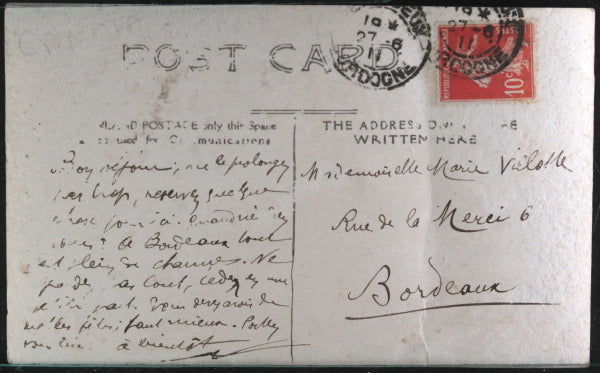 1911 Canada photo postcard blacksmith shop Timmins/Porcupine Ont. mine