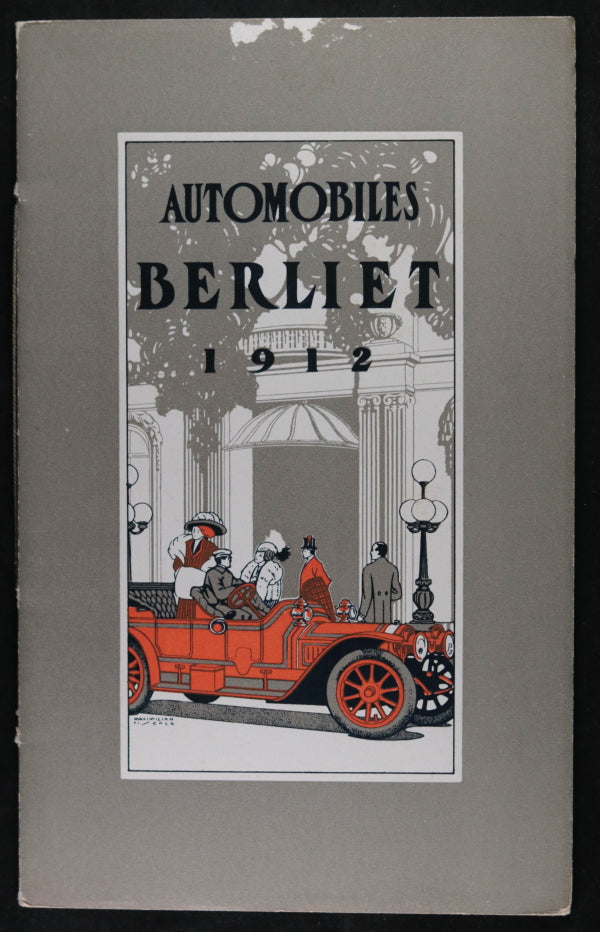 1912 France catalogue illustré pour automobiles Berliet (Lyon)