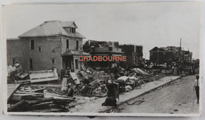 1912 Regina SK, two photos showing damage after June 30th cyclone