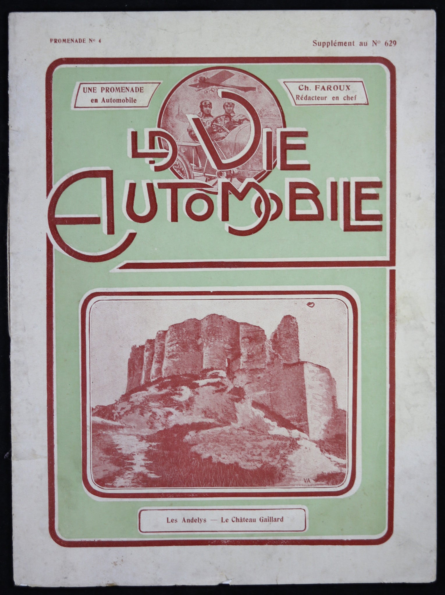 1913 La Vie Automobile - Promenade No. 4 (Rouen)