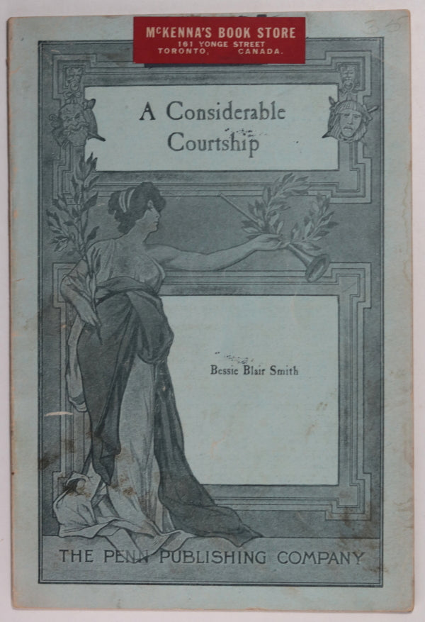 1914 USA pamphlet farce ‘A Considerable Courtship’ Bessie Blair Smith