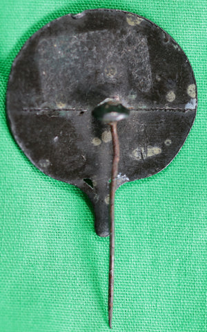 1914 'Baseball Fan' metal pin