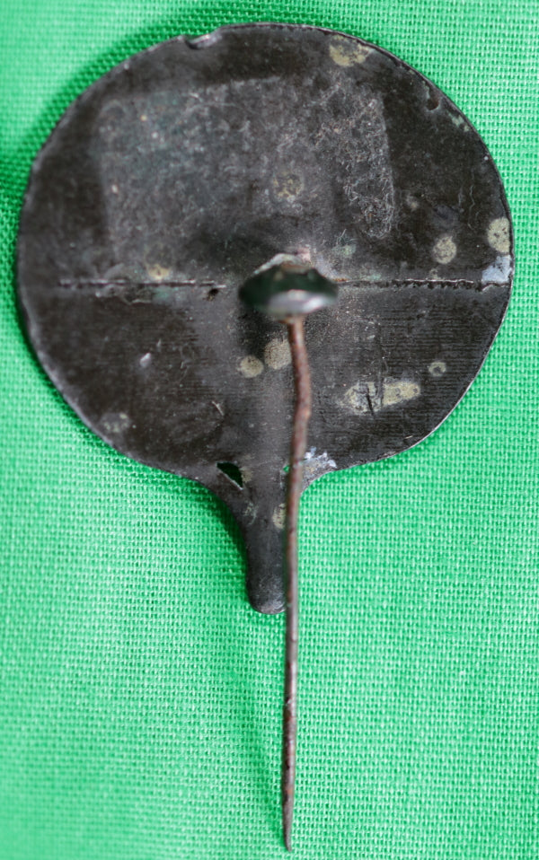 1914 'Baseball Fan' metal pin 1914 'Baseball Fan' metal pin
