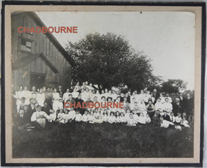 1914 photo of students and teachers of Fulton Union Sabbath School
