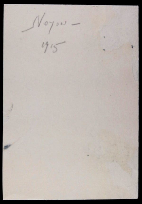 1915 France photo cathédrale de Noyon. Oise (Guerre 1914-18)