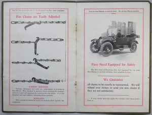 1915 catalog Fox Anti-Skid chains for cars - Hamilton Ontario
