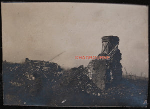 1916 Guerre 14-18 Chaulnes (Somme) lot 5 photos militaires