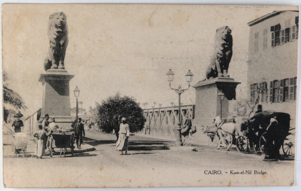 1916 WW1 censored postcard UK soldier Western Forces Cairo Egypt