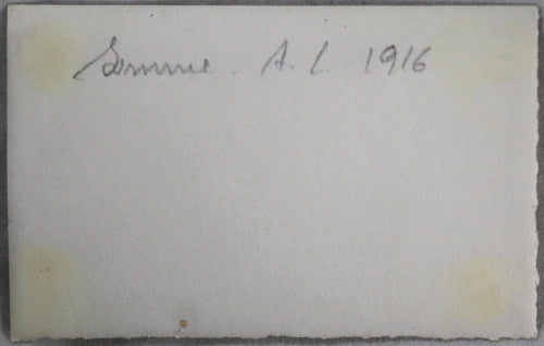 1916 Guerre 14-18 Somme photo Artillerie Lourde sur Voie Ferrée