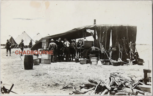 1916 three military photo postcards, 71st Infantry NY soldier in Texas