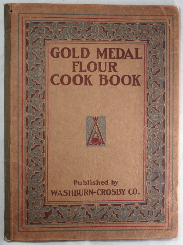 1917 vintage Gold Medal Flour Cook Book, Minnesota