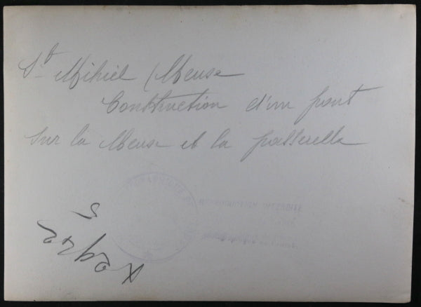 1918 photo Guerre 14-18 Saint-Mihiel Meuse France