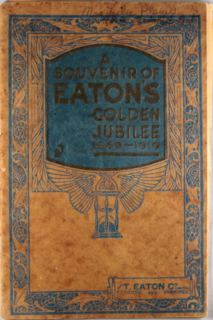1919 T. Eaton Golden Jubilee Souvenir pamphlet (Canada)