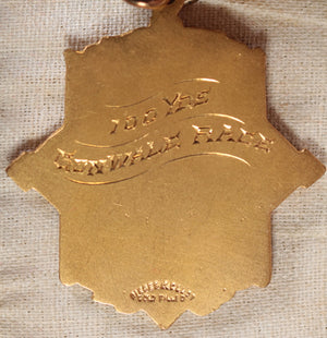 1919 gold medal Pittsburgh Press 100yds gunwale race (Dieges & Clust)