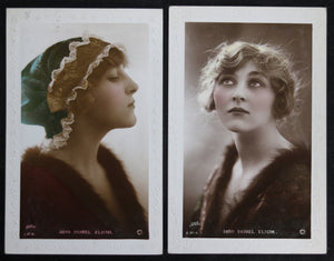 1919 set of 3 entertainment photo PCs Isobel Elsom (UK)