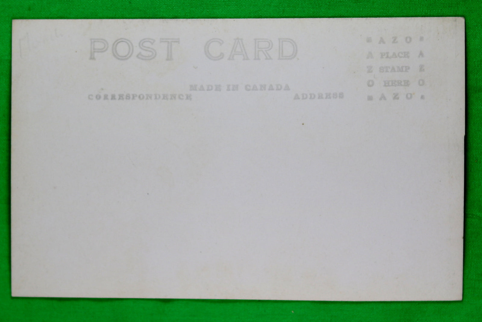 @1920s photo postcard church Péribonka Quebec