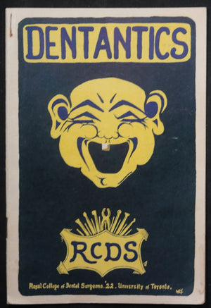 1921-22 Canada University of Toronto Dentistry programmes ‘Dentantics’