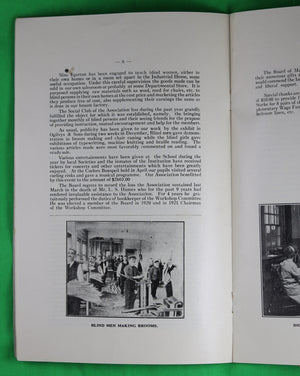 1922 Annual Report – Montreal Association for the Blind