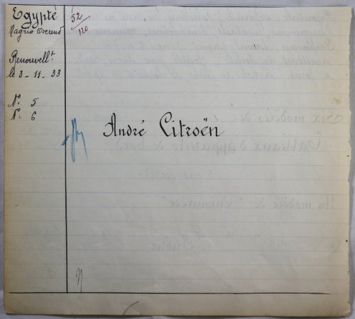 19231933 Citroën dépot de marques, Le Caire Egypte