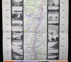 1923 Hudson River Day Line - 'Travelogue on the HUDSON RIVER'