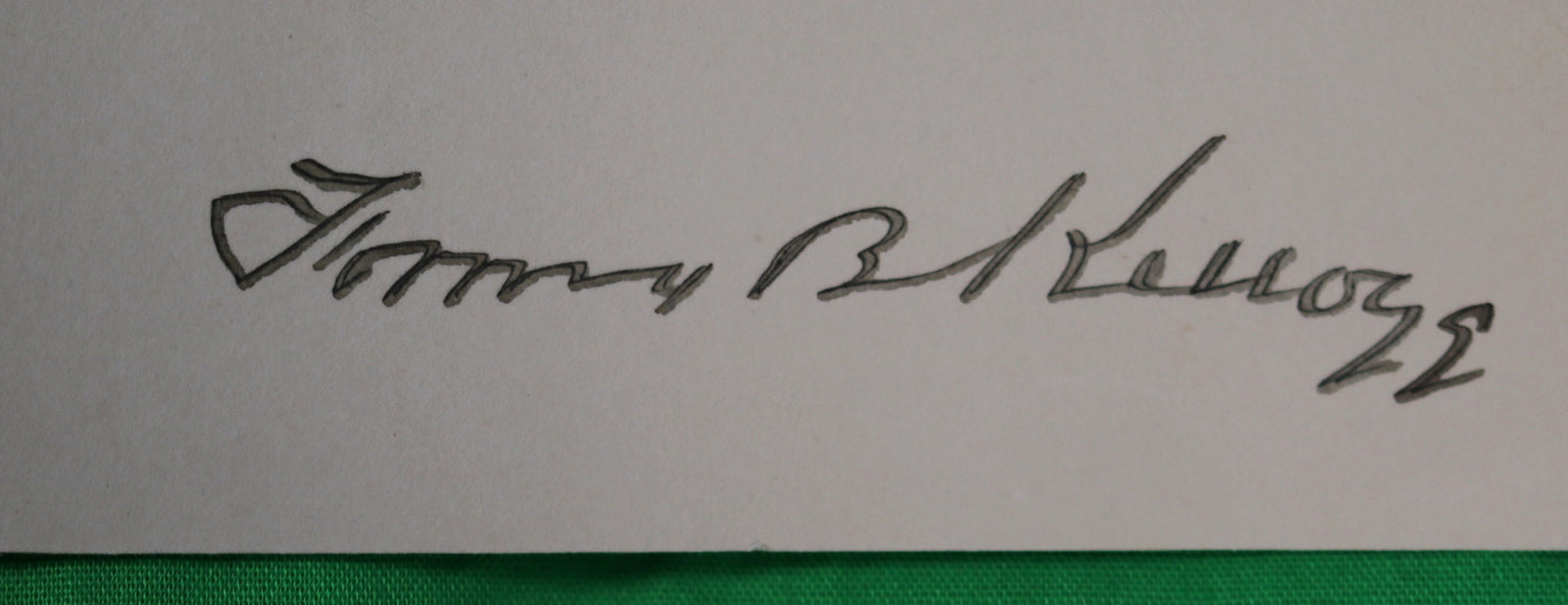 1927 consular appointment signed by Secretary of State Kellogg