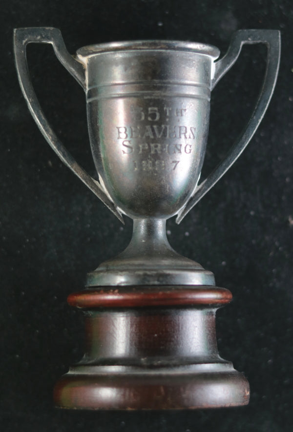 1927 small trophy for  '35th Beavers'